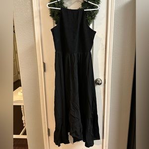 Women’s Casual Summer Dress- Black- Size Large